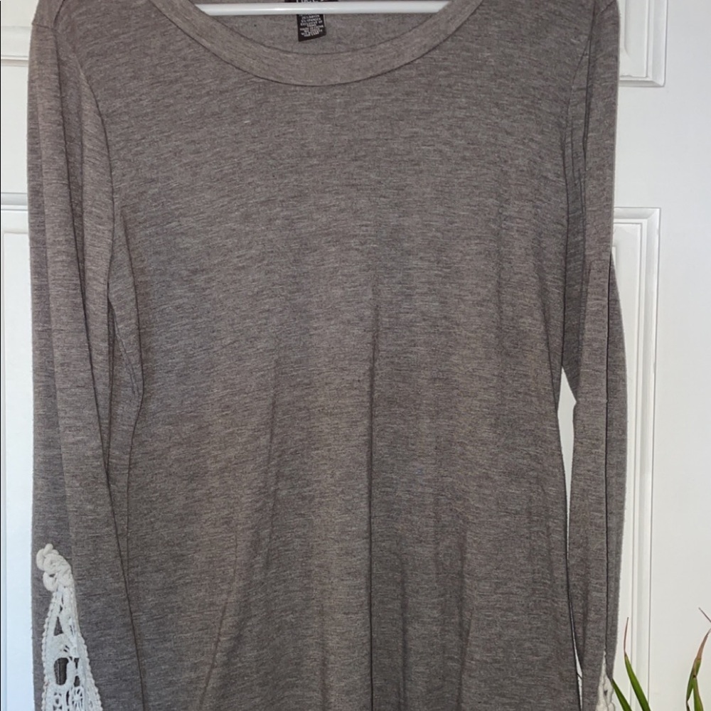 Long Sleeves with Crochet
